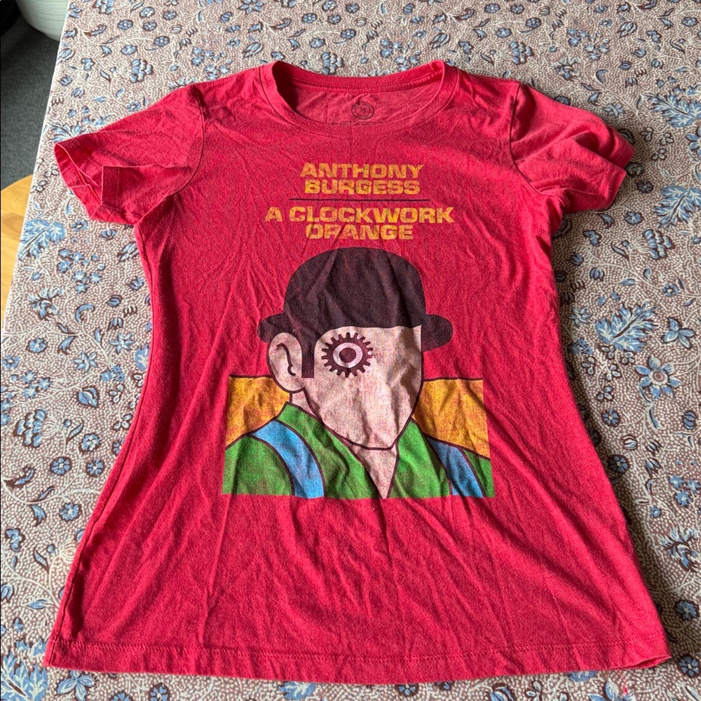Out of Print - Clockwork Orange T-Shirt red Anthony burgess M